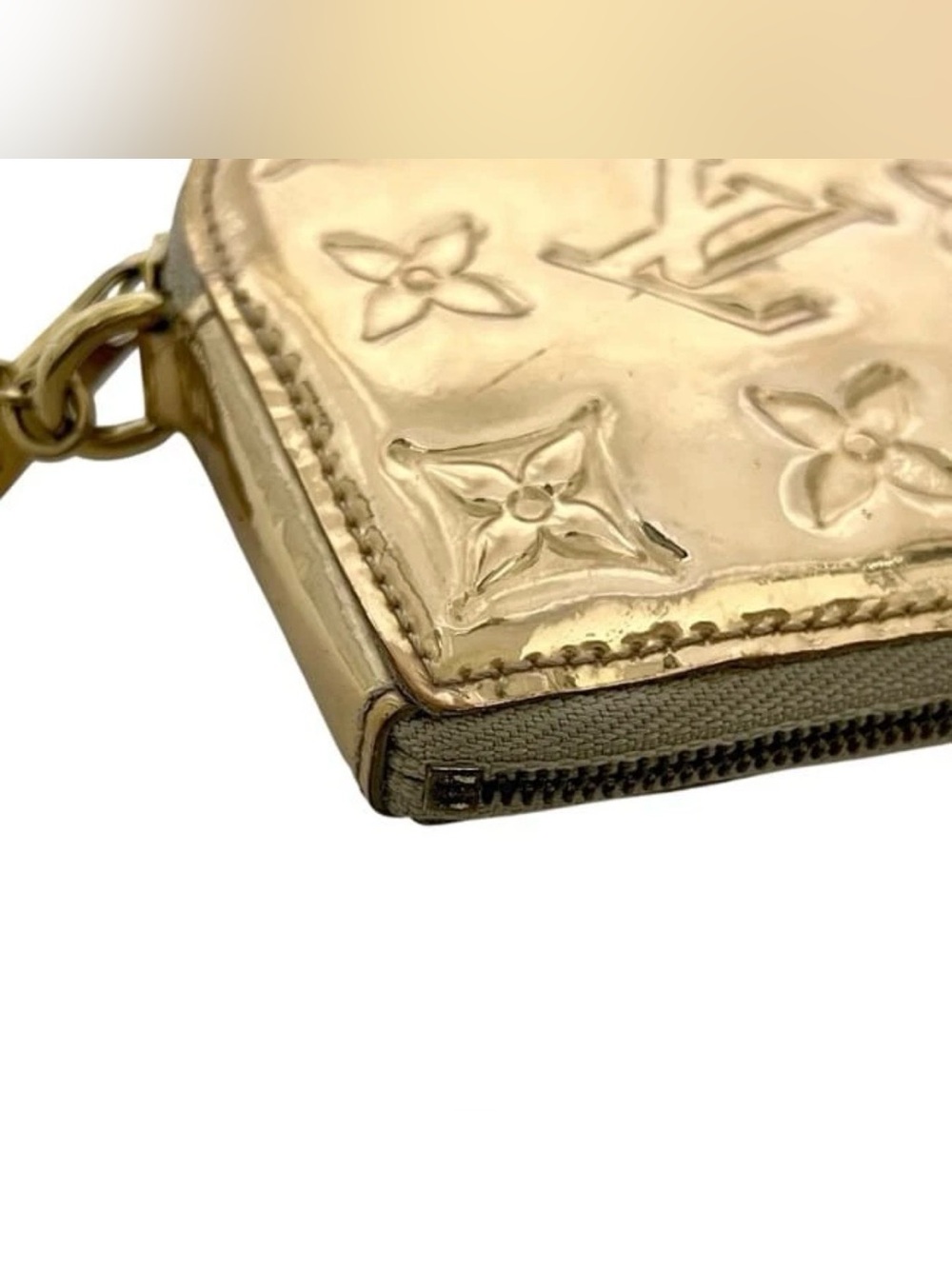 Louis Vuitton Monogram Miroir Heart Coin Purse Dore Gold Limited Edition - Picture 5 of 11